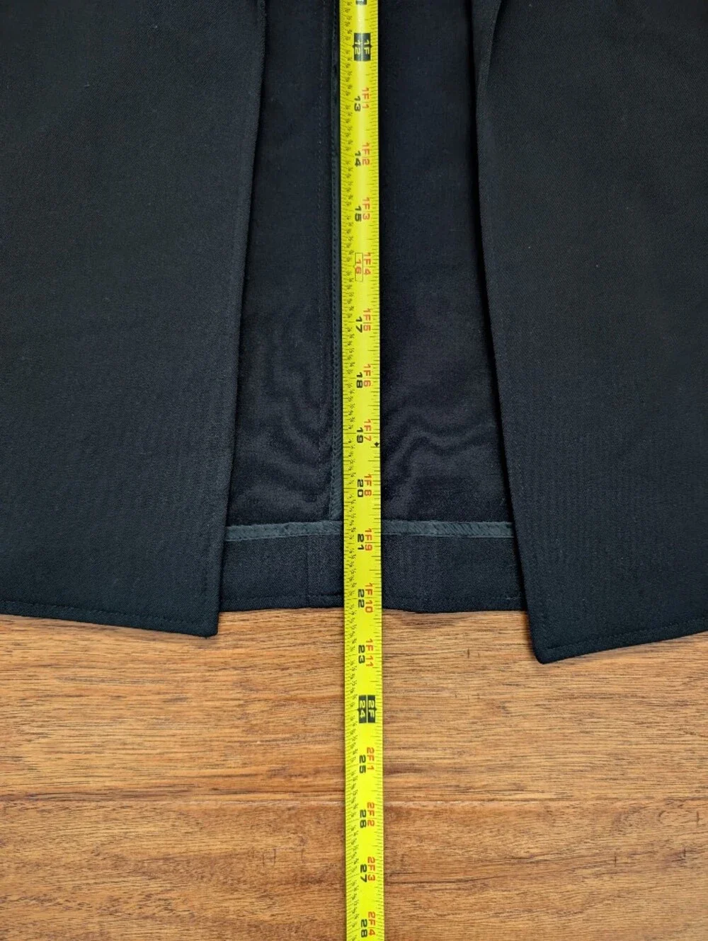 Christopher & Banks Women's Black Open-Front Blazer Size Petite Small